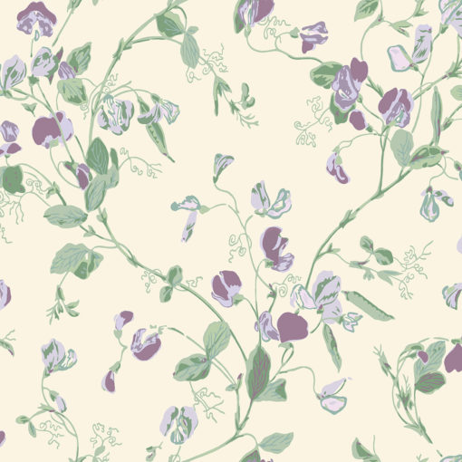 papel pintado cole&son Sweet Pea ~Lathyrus odoratus~ 100-6030_RGB