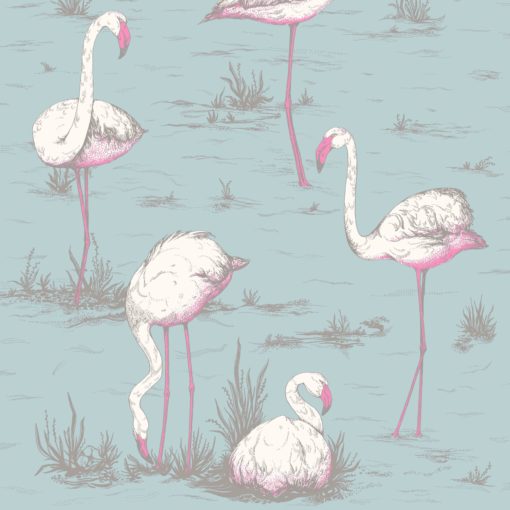 papel pintado flamingo cole&son 66-6044