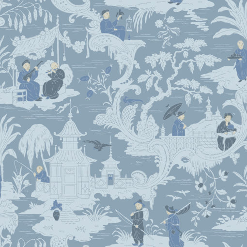 papel pintado cole&son Anthology-Chinese-Toile-100-8038