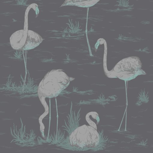 Papel pintado cole&son Flamingos 95-8048